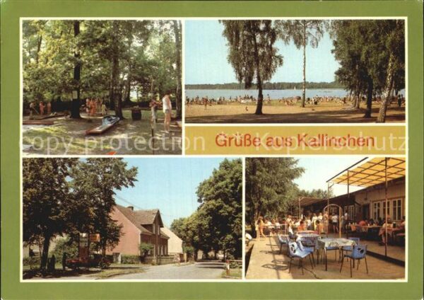 Kallinchen Minigolf Strandbad Eisdiele Olivia