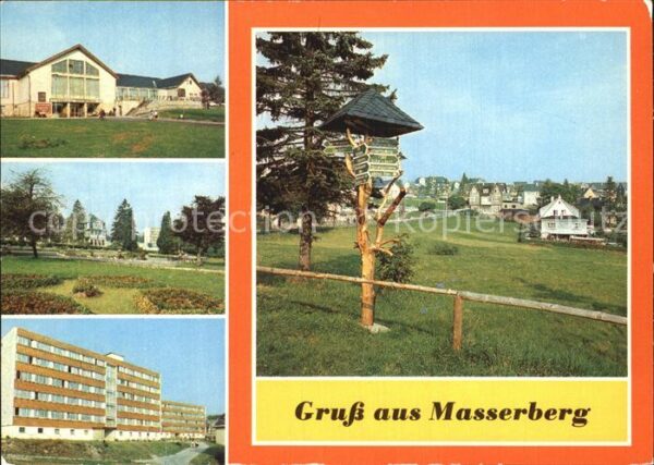 Masserberg Erholungsheim Otto Grotewohl Kurpark