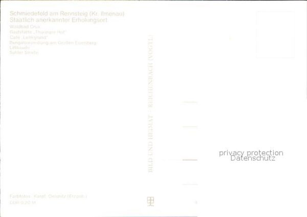 Schmiedefeld Rennsteig Waldbad Crux Restaurant Thüringer Hof – Bild 2