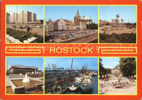 Rostock Hafen Kongresshalle Universitätsplatz