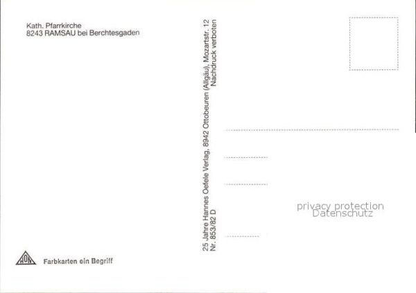 Ramsau Berchtesgaden Pfarrkirche innen – Bild 2