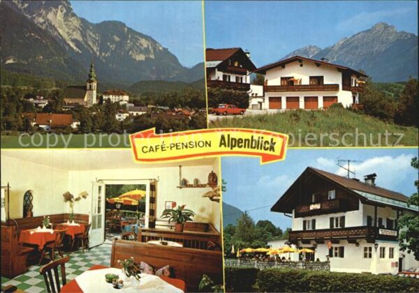 Grossgmain Cafe Pension Restaurant Alpenblick