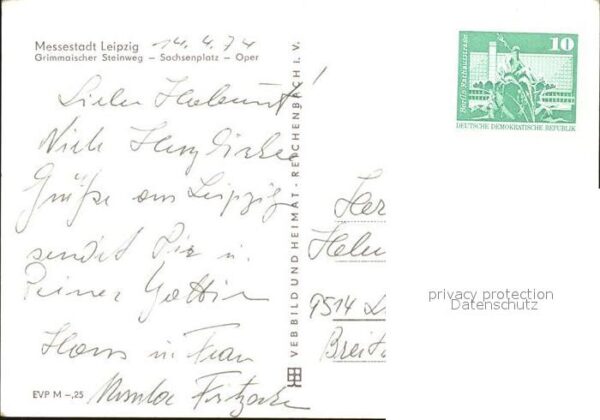 Leipzig Grimmaischer-Steinweg Sachsenplatz Oper – Bild 2