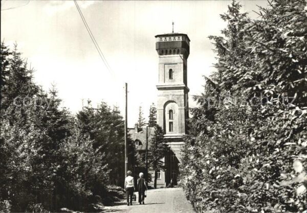 Annaberg-Buchholz Erzgebirge Aussichtsturm auf dem Pöhlberg