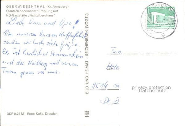 Oberwiesenthal Erzgebirge Restaurant Fichtelberghaus Seilbahn – Bild 2