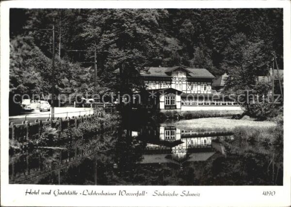 Lichtenhain Sebnitz Hotel Restaurant Lichtenhainer Wasserfa