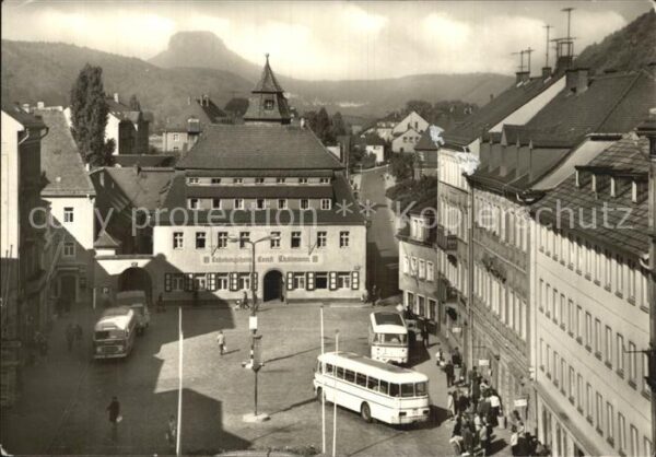 Bad Schandau Marktplatz Erholungsheim Ernst Thälmann