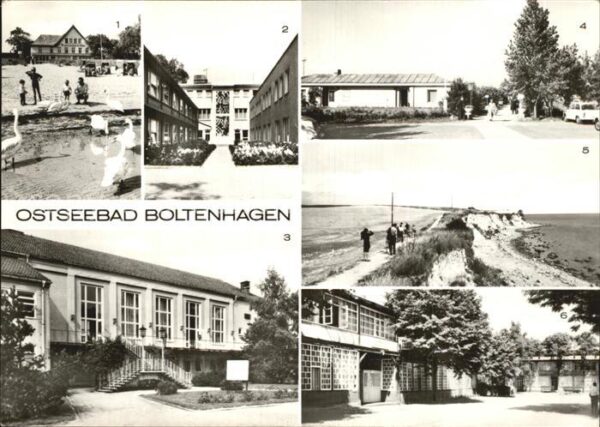 Boltenhagen Ostseebad Strand Blindenkurheim Steilküste