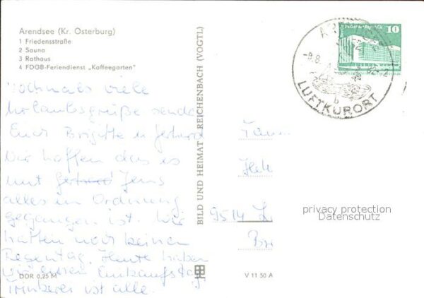 Arendsee Altmark Friedensstrasse Rathaus – Bild 2