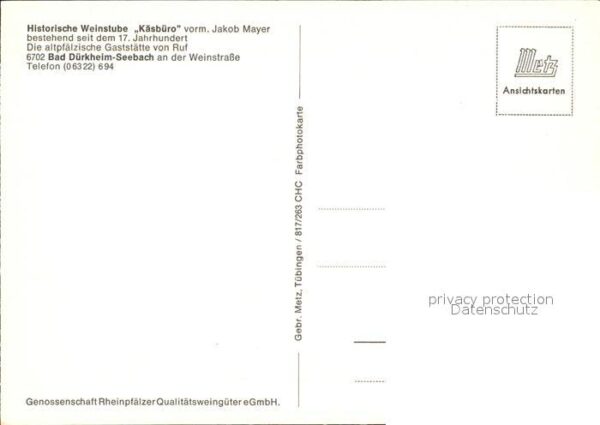 Bad Duerkheim Weisntube Kasbüro – Bild 2