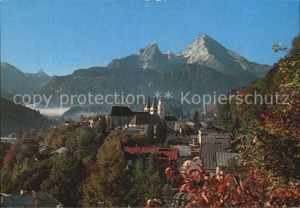 Berchtesgaden mit Watzmann