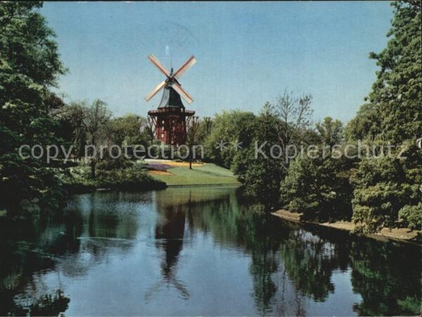 Bremen Windmühle am See