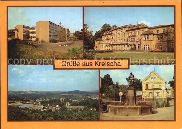 Kreischa Krankenhaus Gänselieselbrunnen