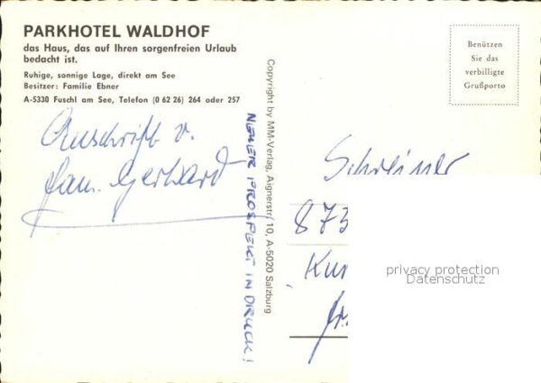 Fuschl See Salzkammergut Parkhotel Waldhof – Bild 2