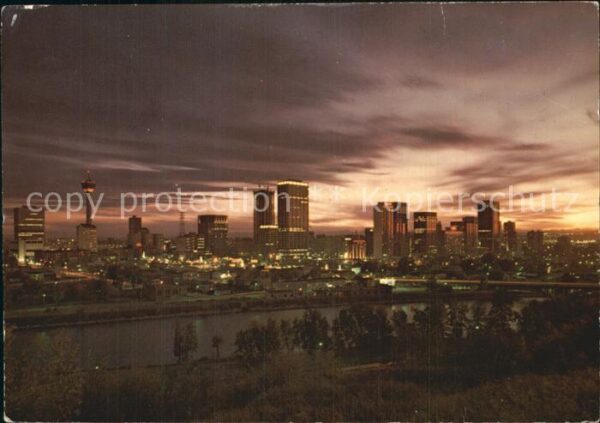Calgary Bow River and Skyline