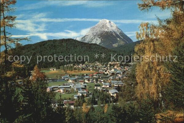 Seefeld Tirol mit Hohe Munde