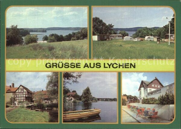 Lychen Camping Wurlsee Oberpfuhlsee Ferienheim