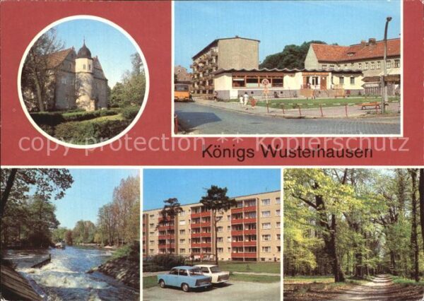 Koenigs-Wusterhausen Tiergarten Jagdschloß  Neue Mühle
