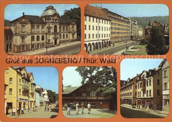 Sonneberg Thueringen Spielzeugmuseum Blockhütte