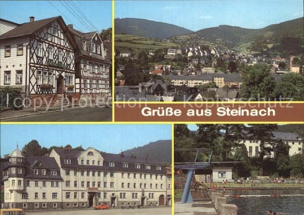 Steinach Thueringen Kirchstrasse Freibad