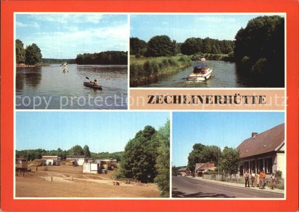 Zechlinerhuette Schlabornsee Zootzenkanal Wegener-Geden