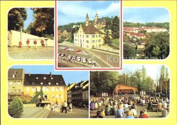 Hohenstein-Ernstthal Fritz Heckert Siedlung Gedenkstätte Alt
