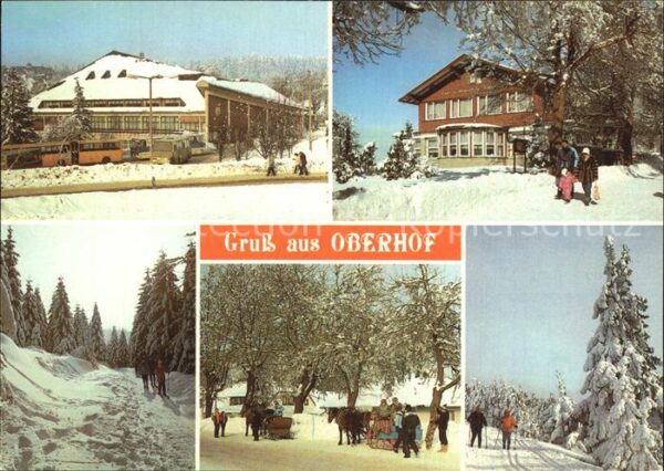 Oberhof Thueringen Restaurant Oberer Hof Cafe Luisensitz A
