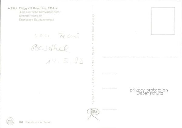 Puergg-Trautenfels mit Grimming Steirisches Schwalbennest – Bild 2