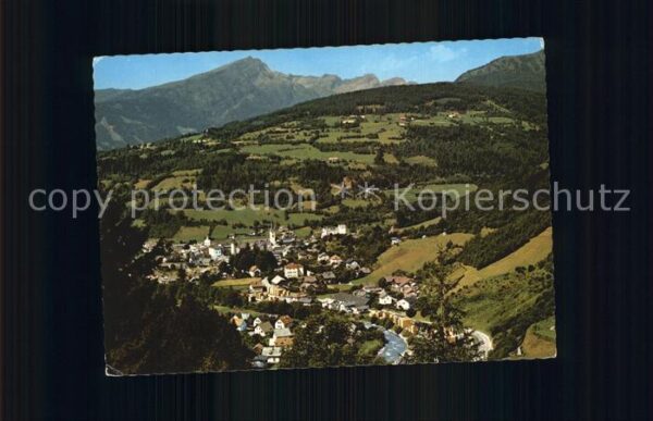 Gmuend Kaernten Fliegeraufnahme