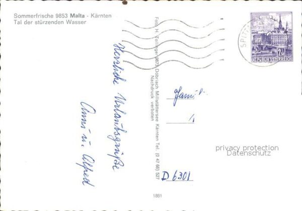 Malta Kaernten Tal der stürzenden Wasser – Bild 2