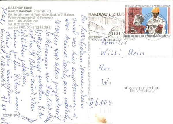 Ramsau Zillertal Gasthof Eder – Bild 2