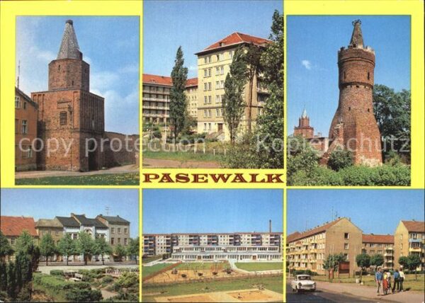 Pasewalk Mecklenburg Vorpommern Mühlentor Mauerturm
