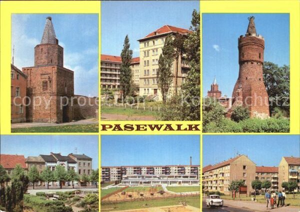 Pasewalk Mecklenburg Vorpommern Mühlentor Mauerturm Kiek in de Mark