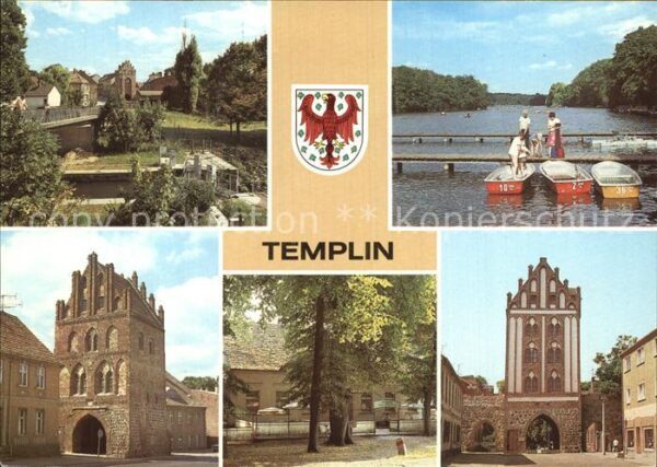 Templin Mühlentor Berlinertor Schleuse