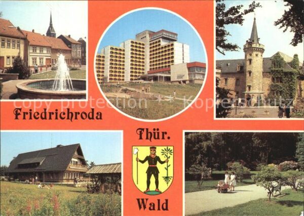 Friedrichsroda Schloß-Reinhardsbrunn Heuberghaus am Re