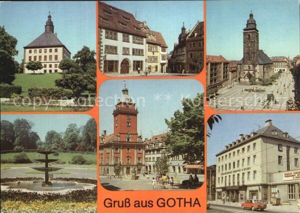 Gotha Thueringen Schloß-Friedenstein Waidhaus Orangerie