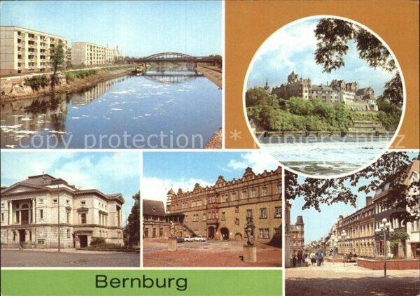 Bernburg Saale Schloß Carl-Maria-von-Weber-Theater Lan