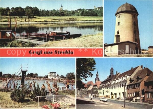 Strehla Elbufer Bad Markt