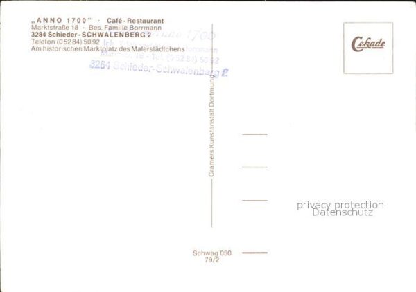 Schieder-Schwalenberg Cafe Restaurant Marktplatz – Bild 2