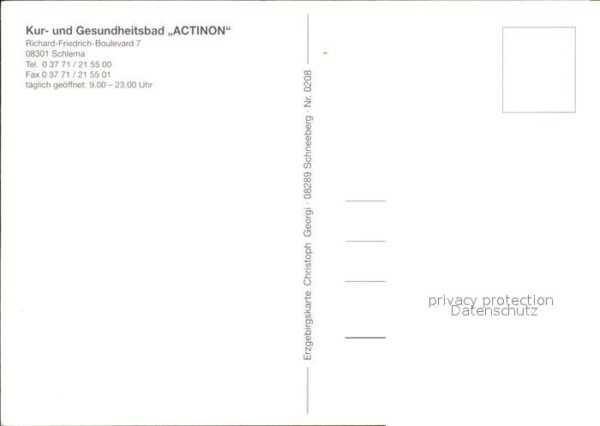 Schlema Bad Kur - Gesundheitsbad Actinon – Bild 2