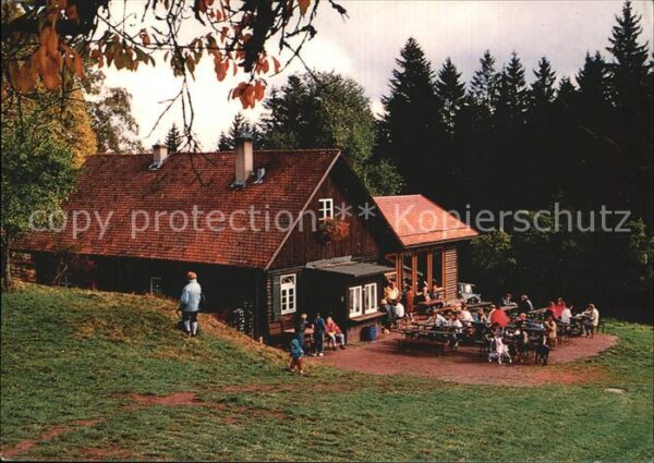 Bad Wildbad Waldgatstätte Grünhütte