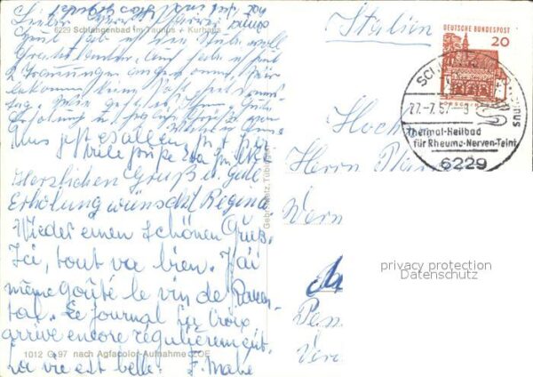 Schlangenbad Taunus Kurhaus – Bild 2