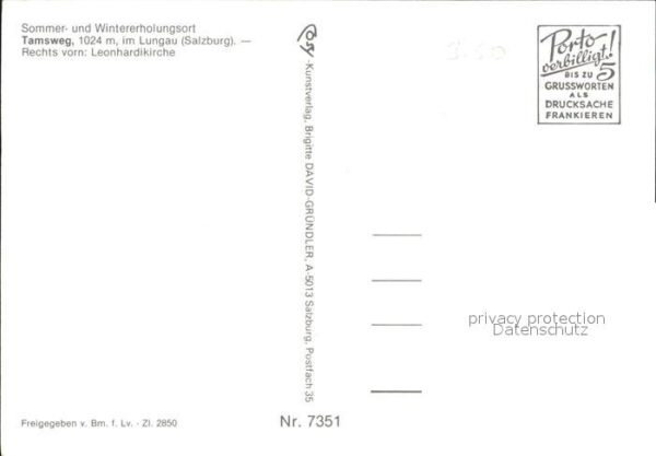 Tamsweg Lungau Erholungsort Leonhardikirche – Bild 2