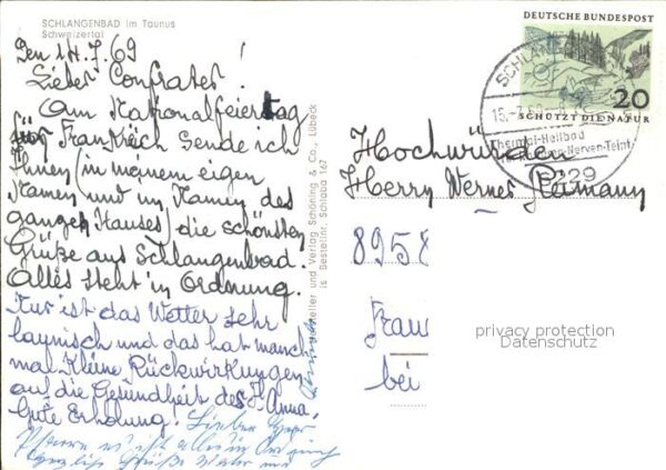 Schlangenbad Taunus Haus Taunus Schweizertal – Bild 2