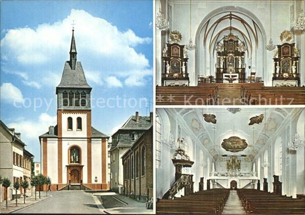 Hadamar Westerwald Katholishe Pfarrkirche St. Nepomuk