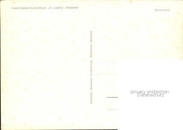 Hadamar Westerwald Franziskaner Studienheim St. Ludwig – Bild 2