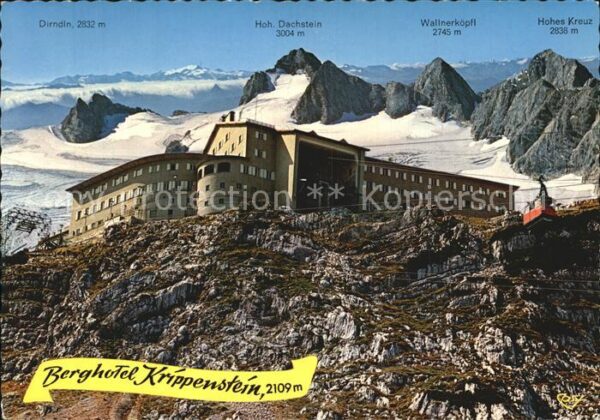 Obertraun Berghotel Krippenstein Dachstein Seilba
