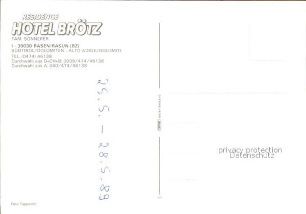 Rasen Rasun Hotel Brötz Residence – Bild 2