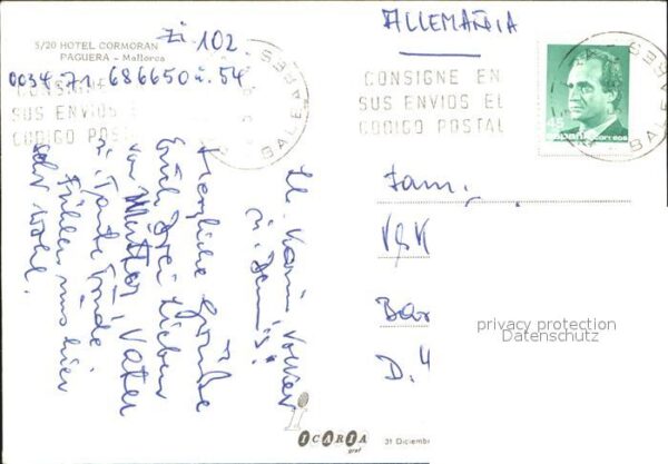 Paguera Mallorca Islas Baleares Hotel Cormoran – Bild 2