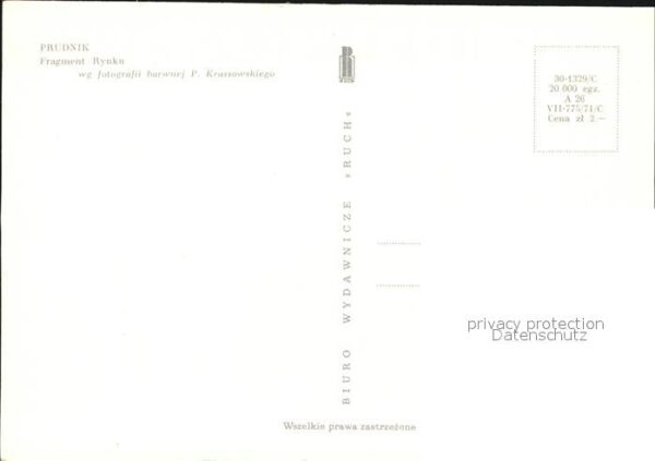 Prudnik Fragment Rynku – Bild 2